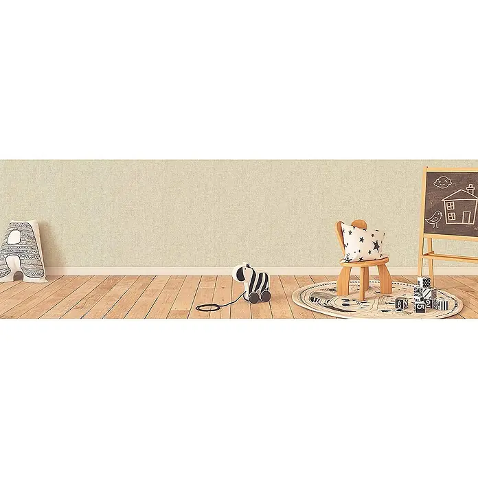 Tadessi Vliestapete M1-No.1070 - Creme, Uni, 10,05 x 0,53 m