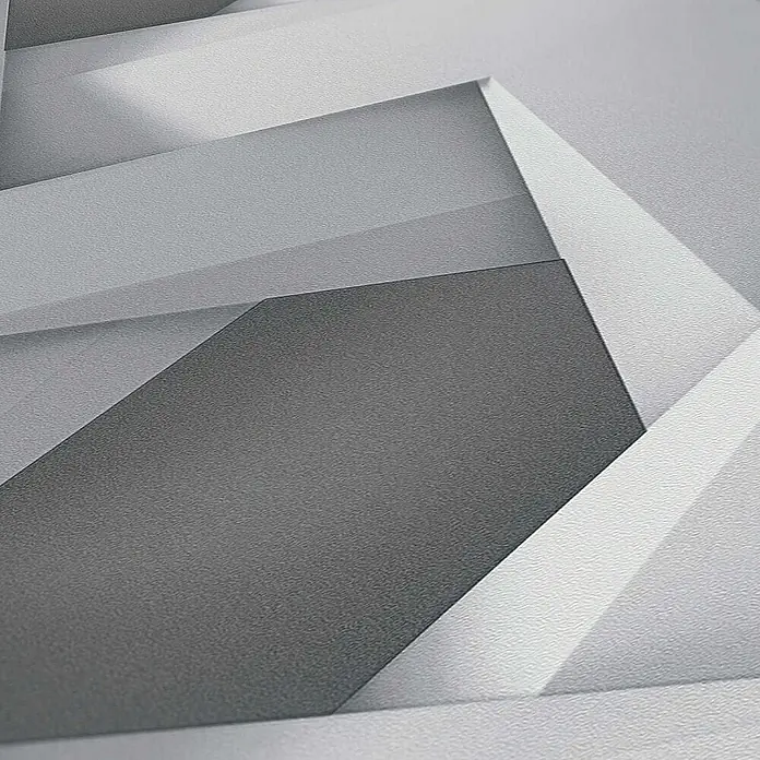 Tadessi Vliestapete M1-No.3559 - Grau, 3D-Optik, 10,05 x 0,53 m
