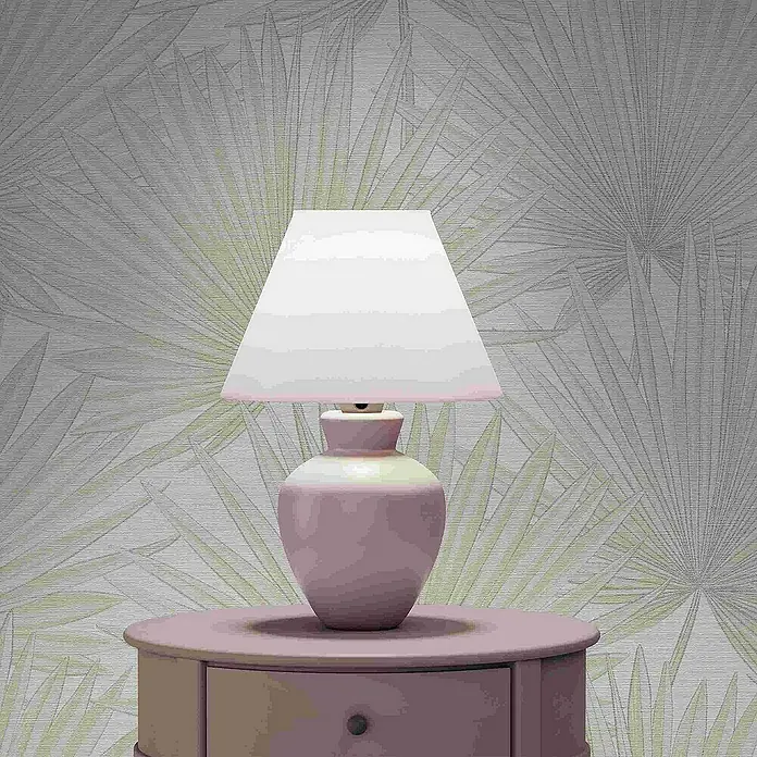 Tadessi Vliestapete M1-No.4236 - Grau, Floral, 10,05 x 0,53 m