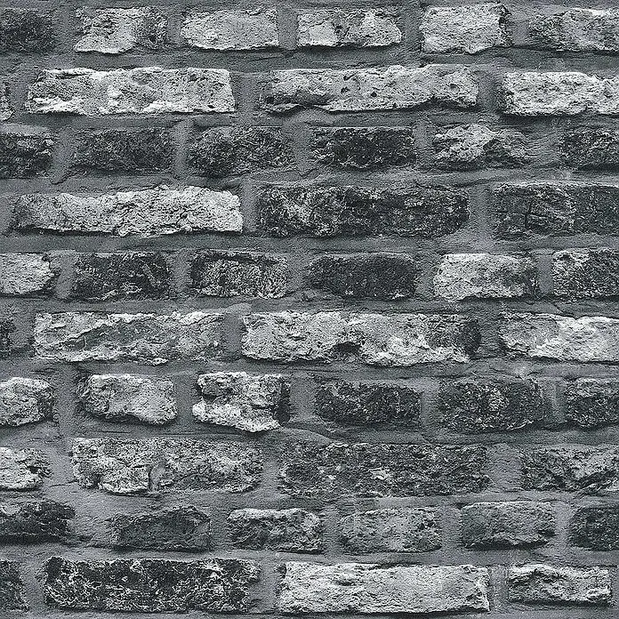 Tadessi Vliestapete M1-No.183 - Schwarz, Steinoptik, 10,05 x 0,53 m