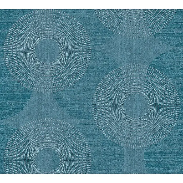 Tadessi Vliestapete M1-No.1308 - Blau, Grafisch, 10,05 x 0,53 m