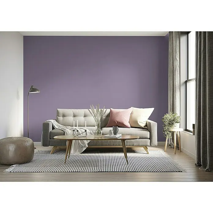 Tadessi Vliestapete M1-No.4472 - Violett, Uni, 10,05 x 0,53 m