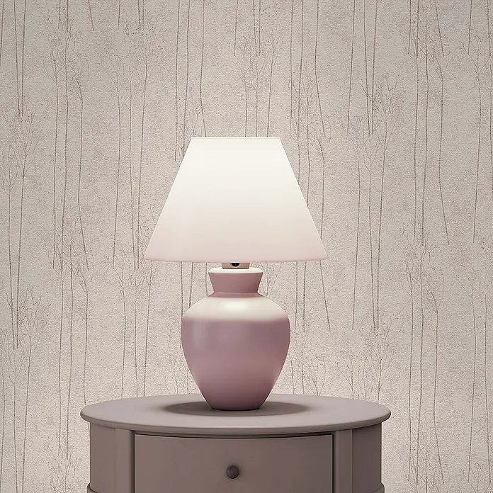 Tadessi Vliestapete M1-No.1742 - Grau, Floral, 10,05 x 0,53 m