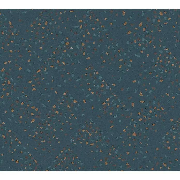 Tadessi Vliestapete M1-No.1656 - Blau, Grafisch, 10,05 x 0,53 m