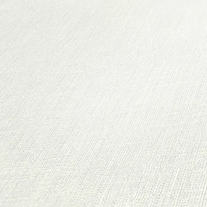 Tadessi Vliestapete M1-No.1024 - Weiß, Uni, 10,05 x 0,53 m