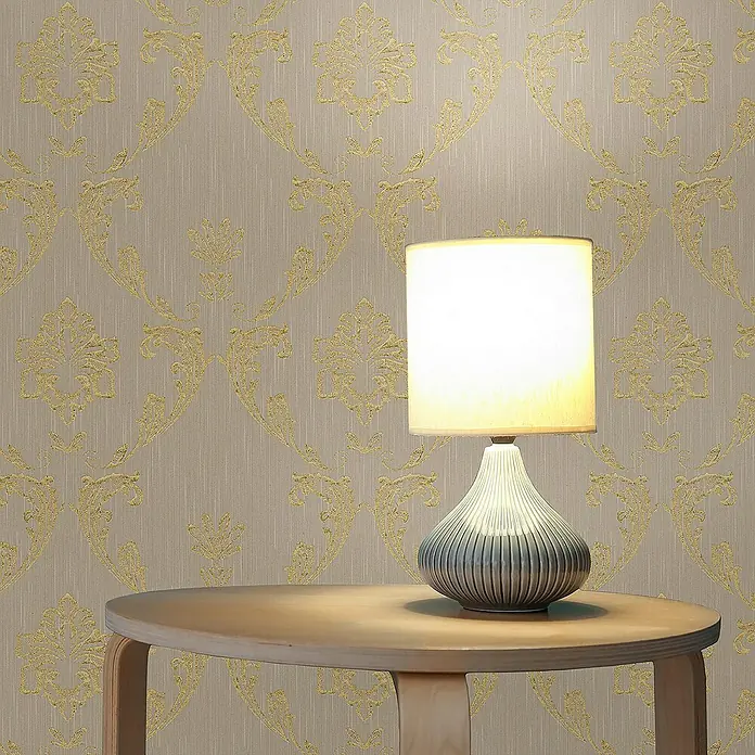 Tadessi Vliestapete M1-No.2171 - Beige, Ornament, 10,05 x 0,53 m