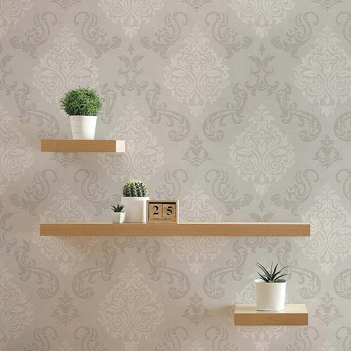 Tadessi Vliestapete M1-No.900 - Creme, Ornament, 10,05 x 0,53 m