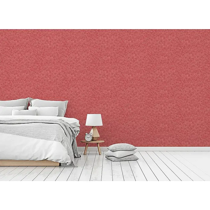 Tadessi Vliestapete M1-No.2298 - Rot, Uni, 10,05 x 0,53 m