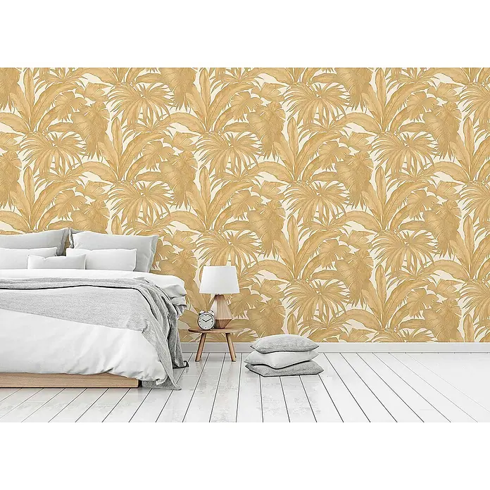 Tadessi Vliestapete M1-No.924 - Creme, Floral, 10,05 x 0,7 m