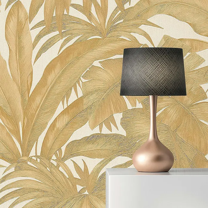 Tadessi Vliestapete M1-No.924 - Creme, Floral, 10,05 x 0,7 m