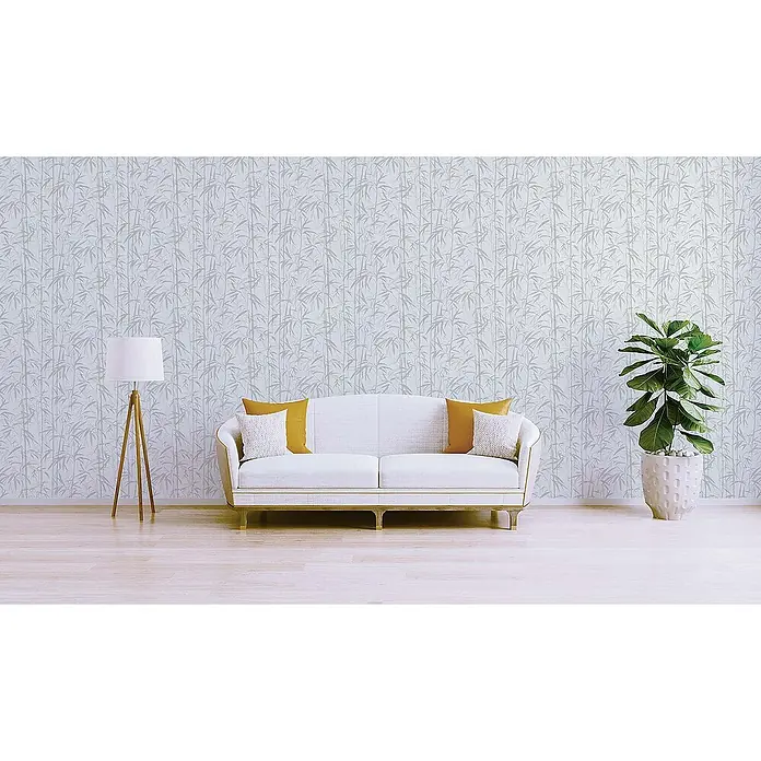 Tadessi Vliestapete M1-No.1624 - Creme, Floral, 10,05 x 0,53 m