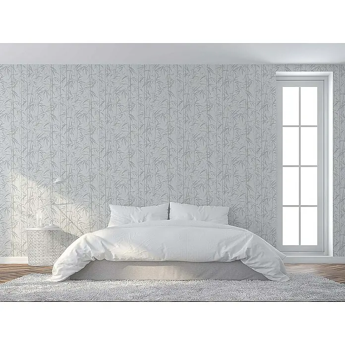 Tadessi Vliestapete M1-No.1624 - Creme, Floral, 10,05 x 0,53 m