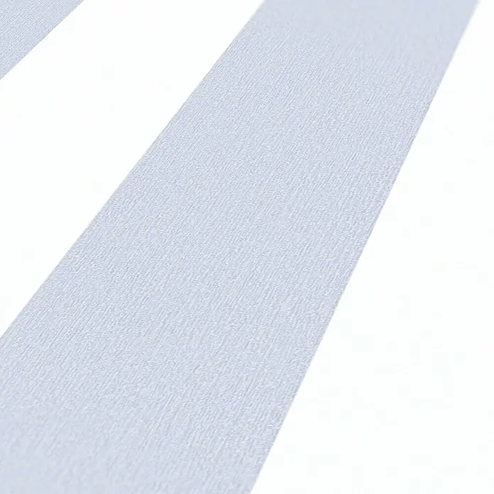 Tadessi Vliestapete M1-No.769 - Grau, Streifen, 10,05 x 0,53 m - Hellblauer, texturierter Materialstreifen.