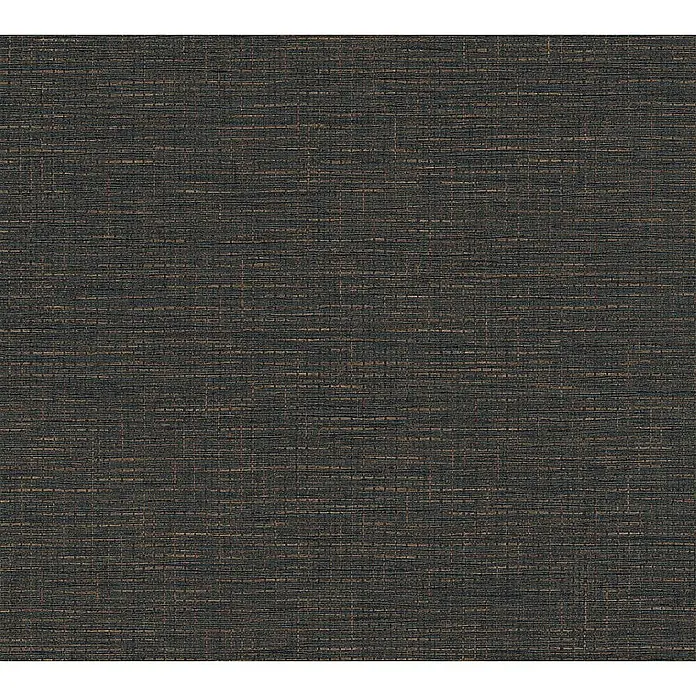Tadessi Vliestapete M1-No.1780 - Grau, Sonstiges, 10,05 x 0,53 m - Dunkelbraune, dezent strukturierte Tapete mit Naturfaser-Optik.