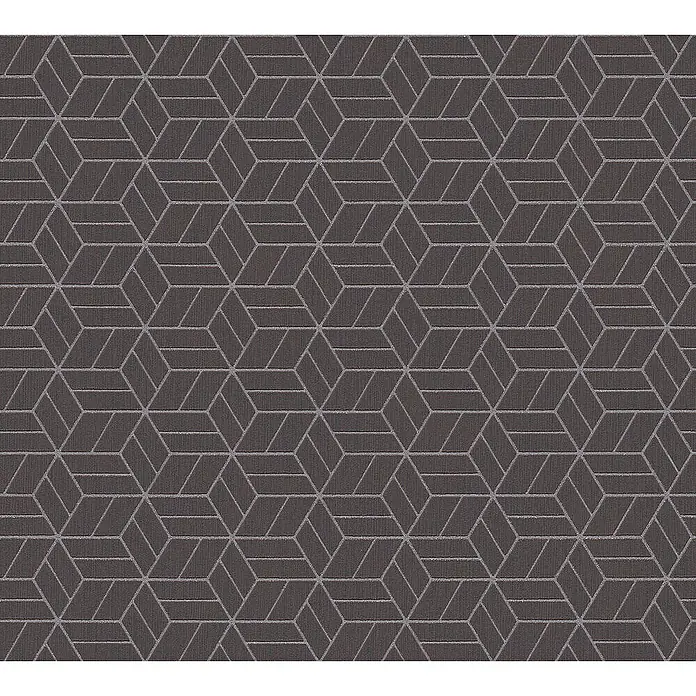 Tadessi Vliestapete M1-No.1579 - Schwarz, Grafisch, 10,05 x 0,53 m