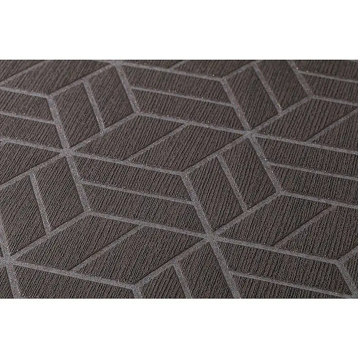Tadessi Vliestapete M1-No.1579 - Schwarz, Grafisch, 10,05 x 0,53 m