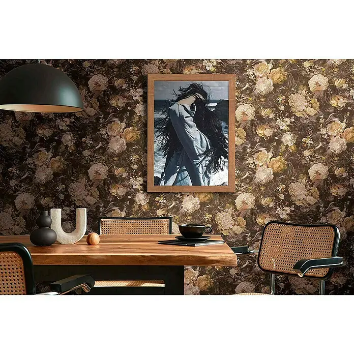 Tadessi Vliestapete M1-No.4028 - Mehrfarbig, Floral, 10,05 x 0,53 m