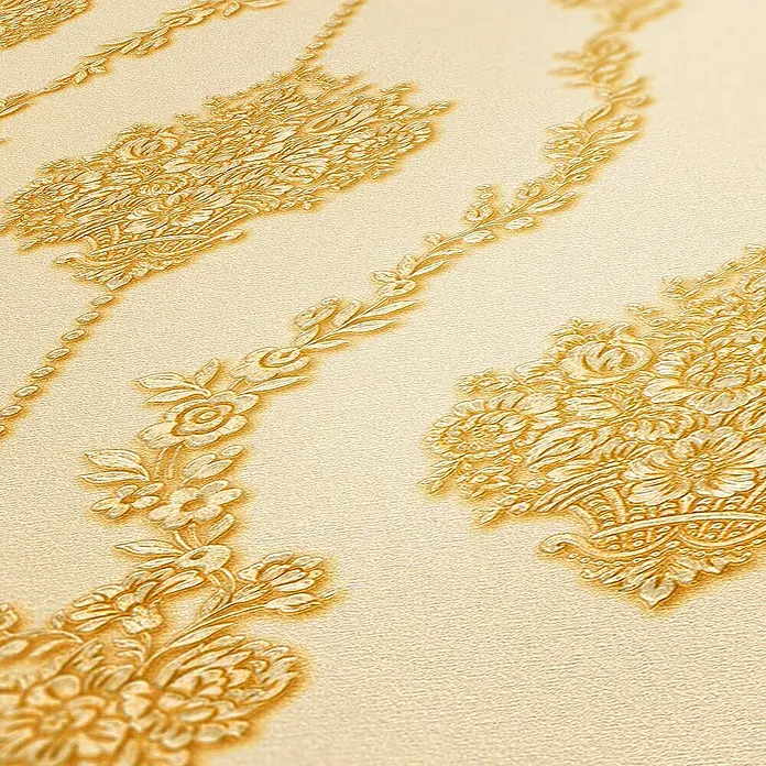 Tadessi Vliestapete M1-No.2513 - Creme, Ornament, 10,05 x 0,53 m