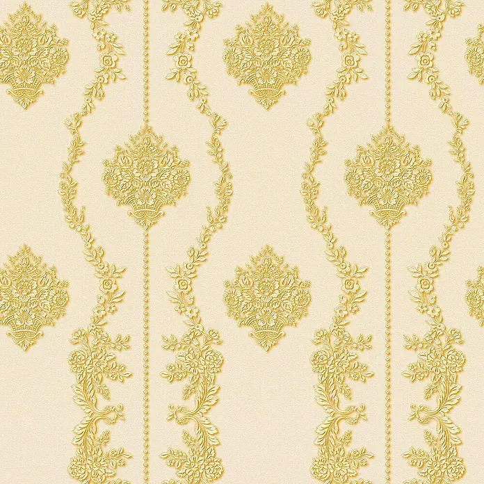 Tadessi Vliestapete M1-No.2513 - Creme, Ornament, 10,05 x 0,53 m
