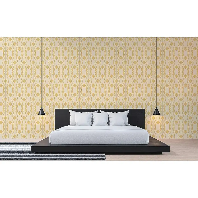 Tadessi Vliestapete M1-No.2513 - Creme, Ornament, 10,05 x 0,53 m