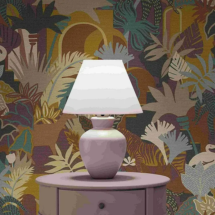 Tadessi Vliestapete M1-No.4262 - Mehrfarbig, Floral, 10,05 x 0,53 m