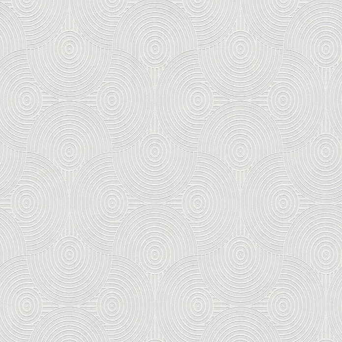 Tadessi Vliestapete M1-No.3435 - Weiß, Grafisch, 10,05 x 0,53 m