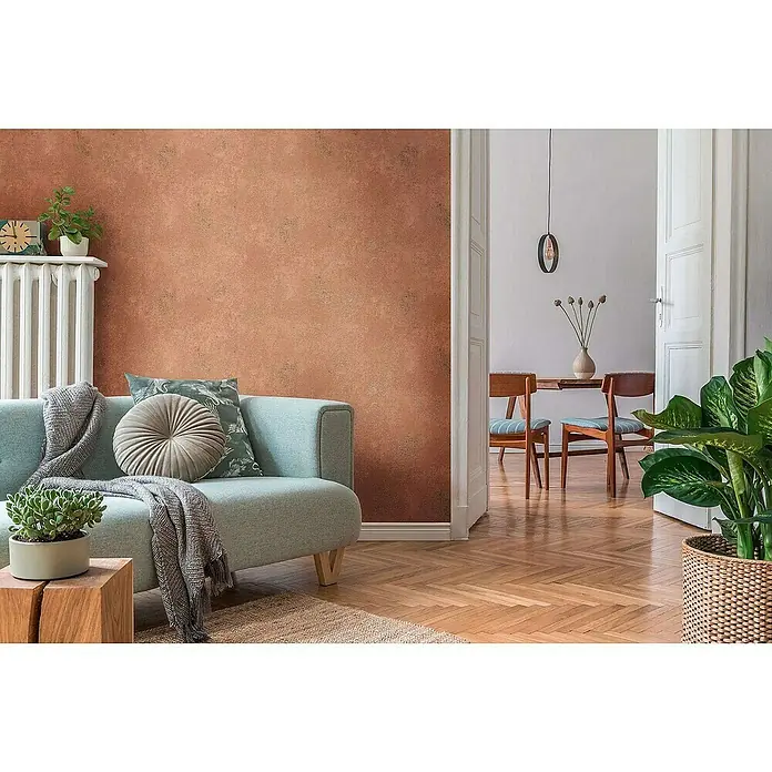 Tadessi Vliestapete M1-No.4072 - Orange, Sonstiges, 10,05 x 0,53 m