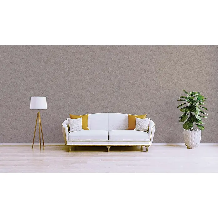 Tadessi Vliestapete M1-No.1020 - Beige, Uni, 10,05 x 0,53 m