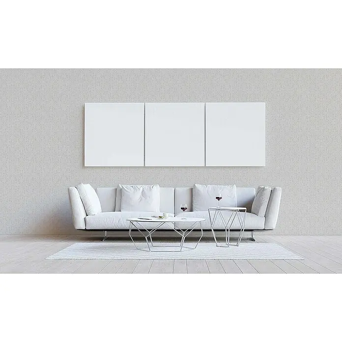 Tadessi Vliestapete M1-No.1644 - Weiß, Grafisch, 10,05 x 0,53 m