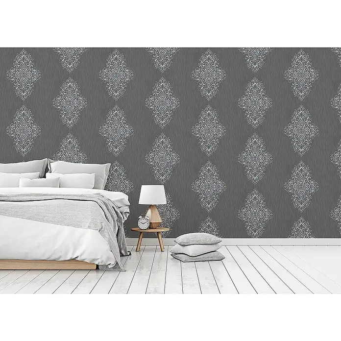 Tadessi Vliestapete M1-No.2260 - Blau, Ornament, 10,05 x 0,53 m