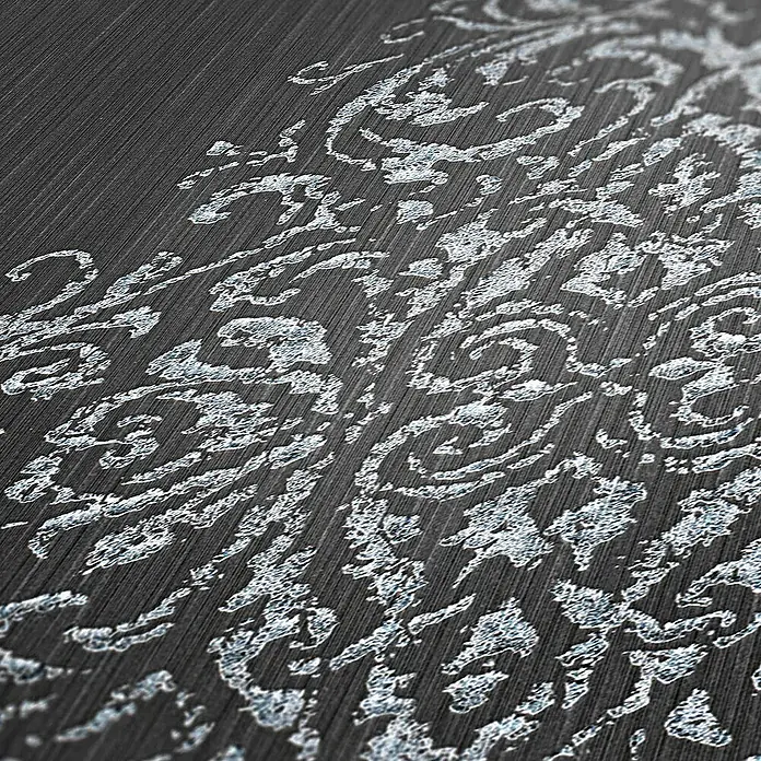 Tadessi Vliestapete M1-No.2260 - Blau, Ornament, 10,05 x 0,53 m