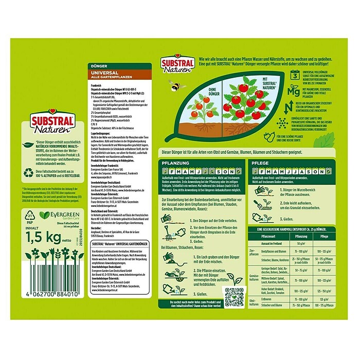 Substral Naturen Universaldünger (1,5 kg) | BAUHAUS