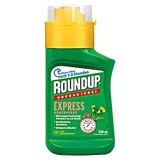 Roundup Unkrautvernichter Unkrautfrei Express Konzentrat (Glyphosatfrei, 250 ml)