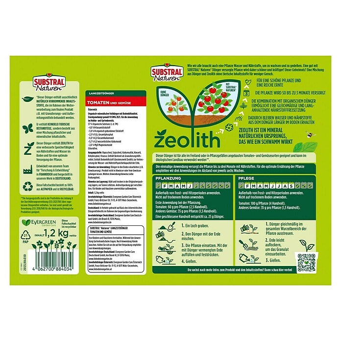 Substral Naturen Tomatendünger (1,2 kg) | BAUHAUS
