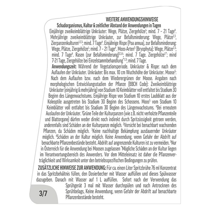 Roundup Unkrautvernichter Unkrautfrei Express Konzentrat (Glyphosatfrei, 250 ml) | BAUHAUS