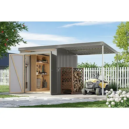 Karibu  Gerätehaus Marder 2