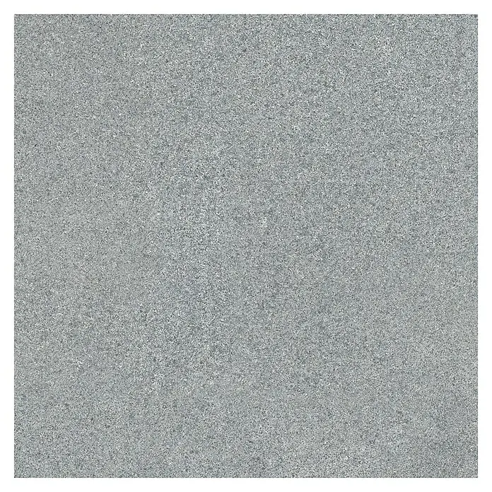 Terrassenfliese Fortezza - 60 x 60 x 2 cm, Diorit, Matt - Nahaufnahme einer hellgrauen Granitfliese mit feiner, gesprenkelter Textur, ideal für moderne Boden- und Wandgestaltung. Robuste und stilvolle Oberfläche.