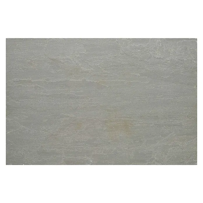 Terrassenfliese Tempio - 60 x 90 x 2 cm, Grey, Matt - Graue Steinplatte mit subtiler Maserung und natürlicher Textur. Ideal für moderne und rustikale Designprojekte.