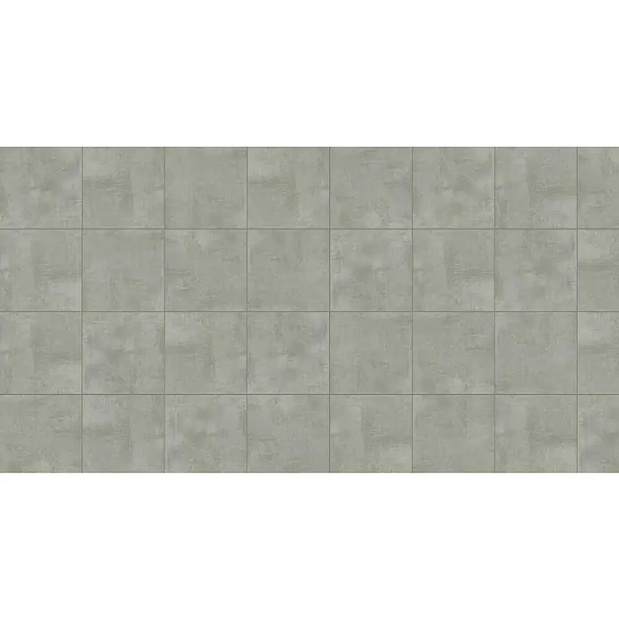 Terrassenfliese Urban Pro - 60 x 60 x 2 cm, Grey, Matt - Graue Fliesen mit Betonoptik bilden ein modernes und stilvolles Bodenmuster, ideal für zeitgemäße Innenräume.