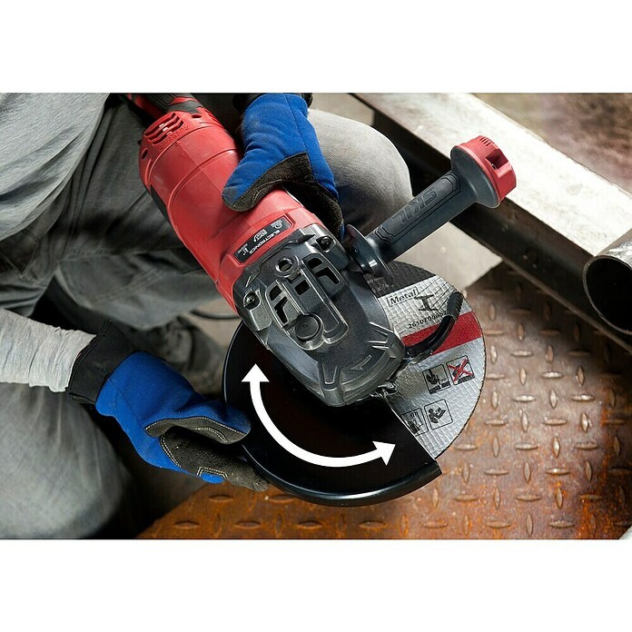 Skil Elektrische haakse slijper + Gratis Accu Compressor (6.600 tpm, Schijfdiameter: 230 cm) | BAUHAUS