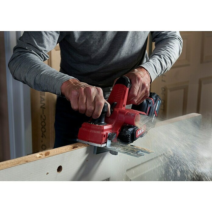 Skil PWRCore 20V Accuschaafmachine + Gratis Accu Compressor (20 V, Li-ion, Excl. accu, Schaafbreedte: 82 mm) | BAUHAUS