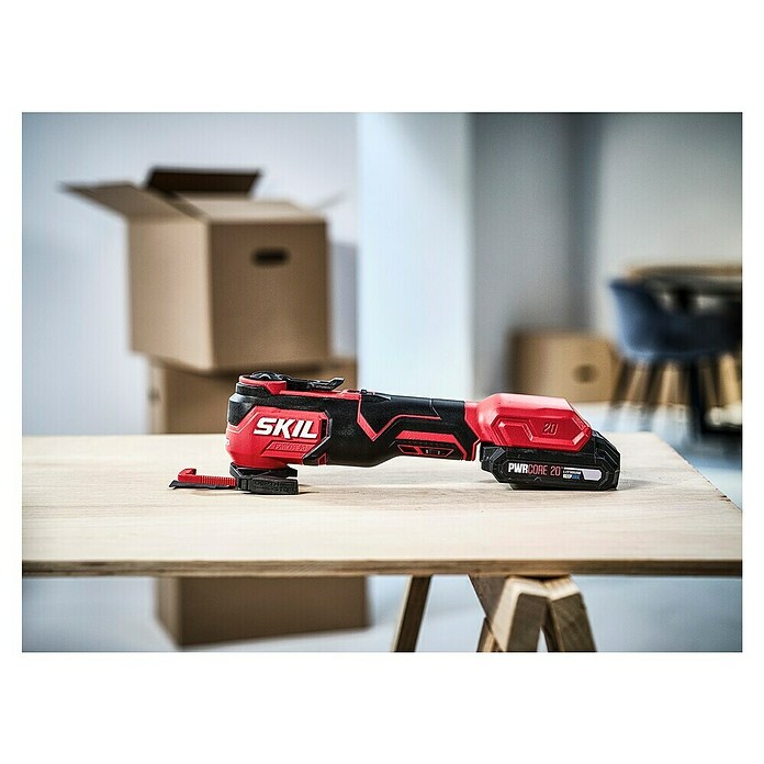 Skil PWRCore 20V Accu multitool + Gratis Accu Compressor (Aantal accu's: Excl. accu) | BAUHAUS
