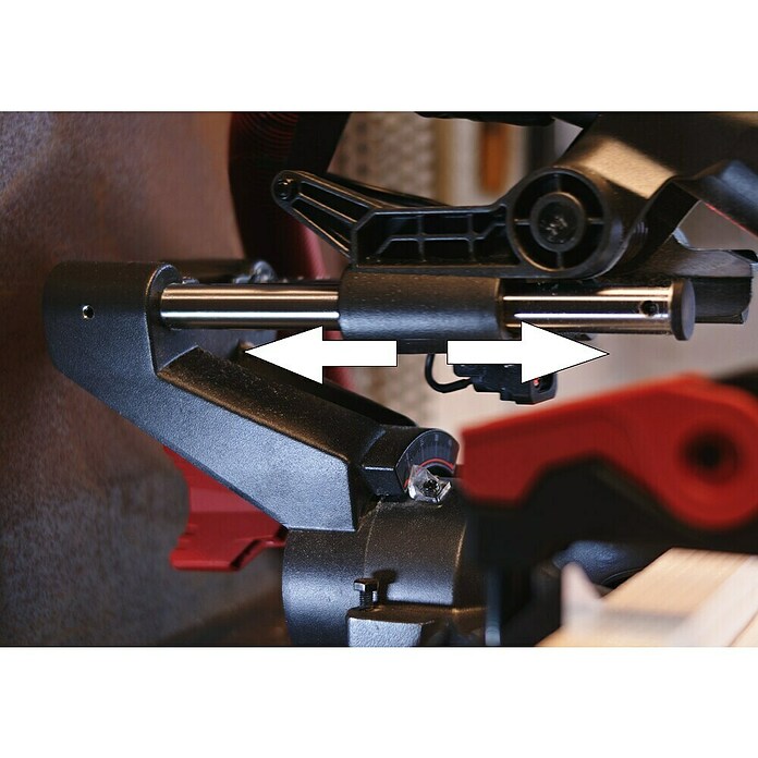 Skil Accu-afkortzaag met trekfunctie + Gratis Accu Compressor (20 V, Excl. accu, Diameter zaagblad: 216 mm) | BAUHAUS