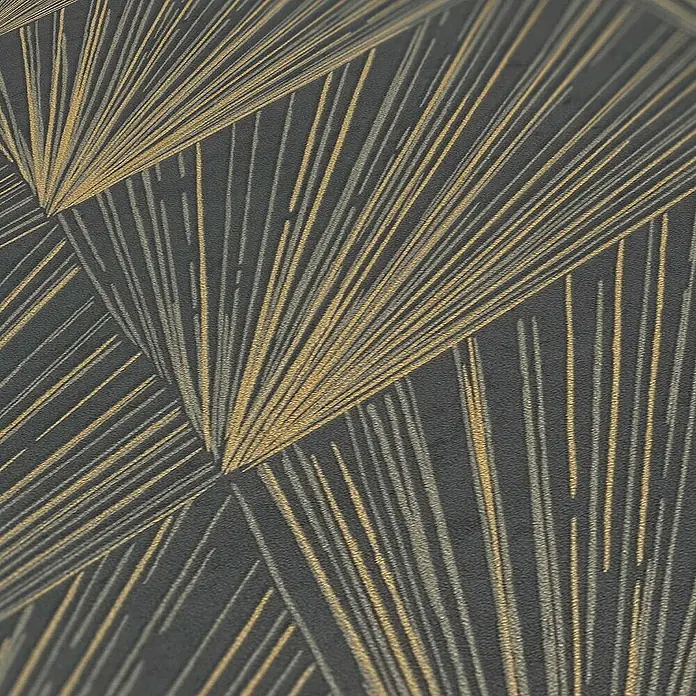Tadessi Vliestapete M1-No.621 - Schwarz, Grafisch, 10,05 x 0,53 m