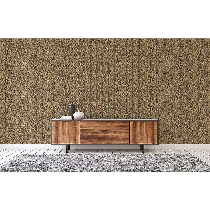Tadessi Vliestapete M1-No.1830 - Grau, Grafisch, 10,05 x 0,53 m