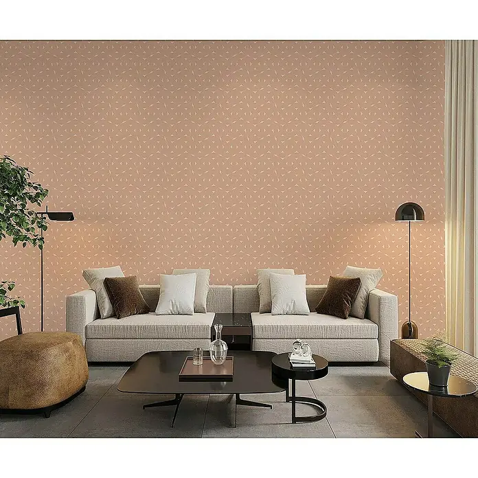 Tadessi Vliestapete M1-No.4447 - Orange, Sonstiges, 10,05 x 0,53 m