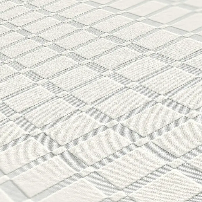 Tadessi Vliestapete M1-No.3591 - Weiß, Grafisch, 10,05 x 0,53 m