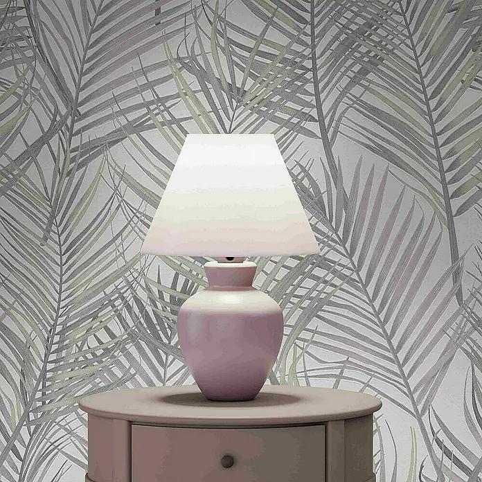 Tadessi Vliestapete M1-No.4213 - Grau, Floral, 10,05 x 0,53 m