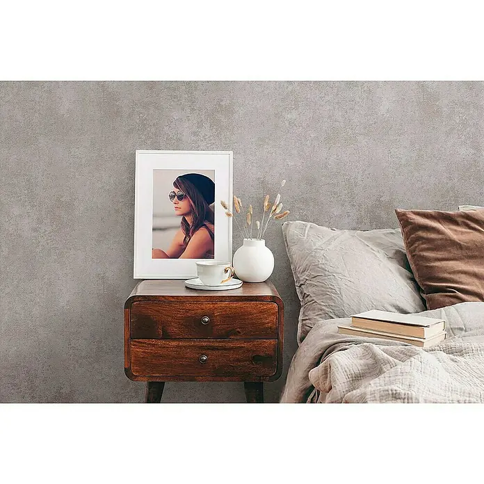 Tadessi Vliestapete M1-No.4078 - Grau, Sonstiges, 10,05 x 0,53 m