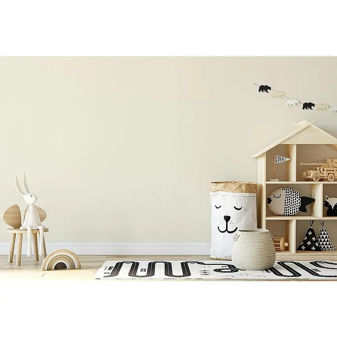 Tadessi Vliestapete M1-No.986 - Creme, Uni, 10,05 x 0,53 m